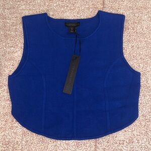 House of Harlow 1960 Royal Blue Crop Top
